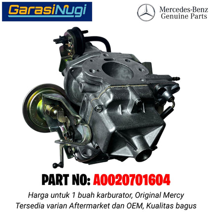 Carburator For Mercy W123 W124 W201 Klep Karburator Original Mercedes Mesin M102 230E