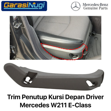 Cover Front Seat Mercy W211 Trim Penutup Kursi Depan Driver E240 E280