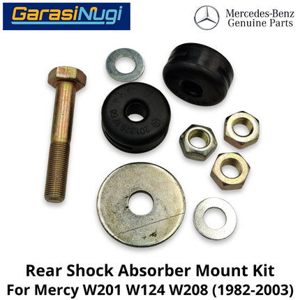 Rear Shock Absorber Mercy W201 W124 W208 Mount Kit Bushing Dudukan Peredam Kejut C200 CLK