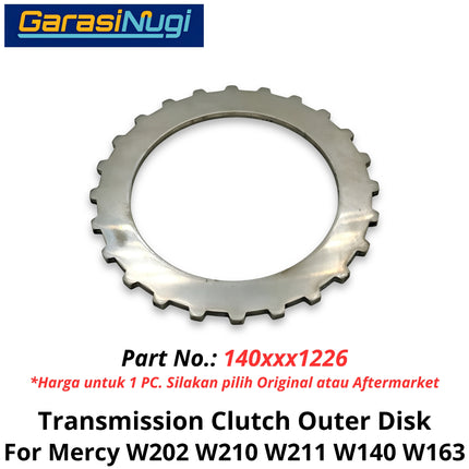 Transmission Clutch Mercy W202 W210 W211 W140 Outer Disk Piringan Cakram Luar Transmisi C200 E230 S280