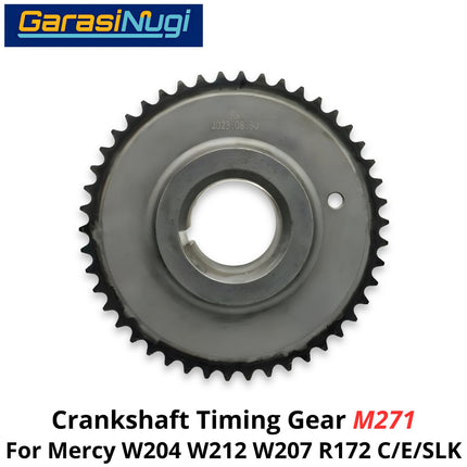 Crankshaft Mercy W204 W212 W207 R172 Timing Gear Roda Gigi Pengatur Poros Engkol Engine M271 C200 E200 SLK