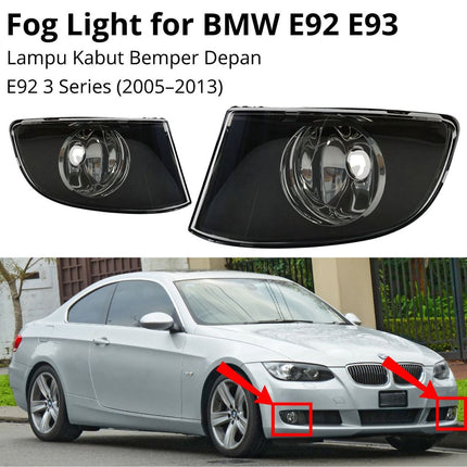 Fog Light For BMW E92 E93 Lower Lampu Kabut Depan 335 340