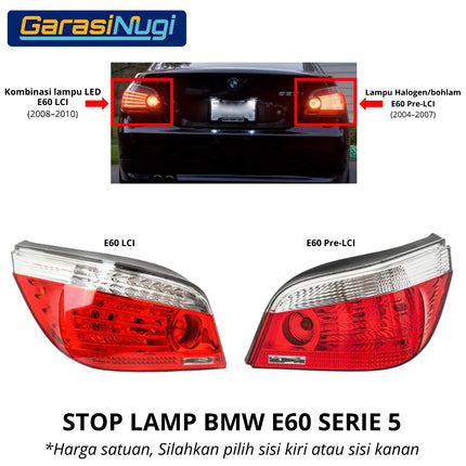 Stop lamp BMW E60 Lampu Rem Belakang Rear Brake Light 520 523