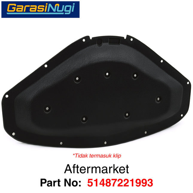 Hood Insulating BMW F30 F20 F33 Peredam Suara Kap Mesin Engine Sound 318 320