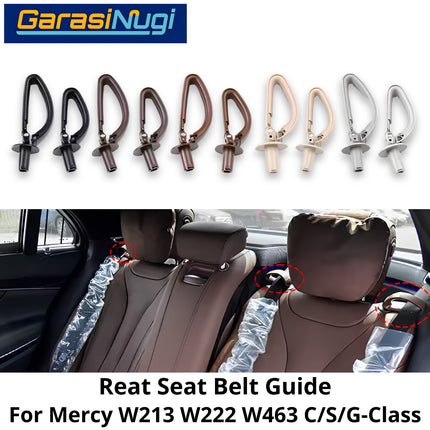 Seat Belt Mercy W213 W222 W463 Guide Assembly Penutup Sabuk Pengaman Belakang E200 S450 G500