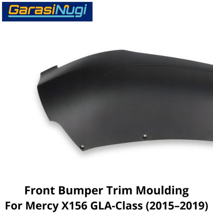 Front Bumper Mercy X156 Trim Moulding Penutup Bemper Depan Mercedes GLA 15-19
