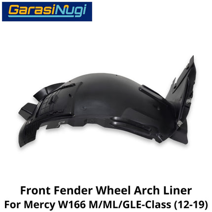 Front Fender Liner Mercy W166 Pelindung Percikan Air Tutup Spakbor Depan Mercedes ML GLE 12-19