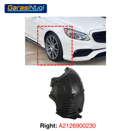 Front Fender Mercy W212 W207 Penutup Spakbor Roda Depan Wheel Arch E300 E350