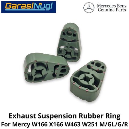 Exhaust Muffler Mercy W166 X166 W463 Suspension Rubber Ring Karet Gantungan Knalpot ML GL G500