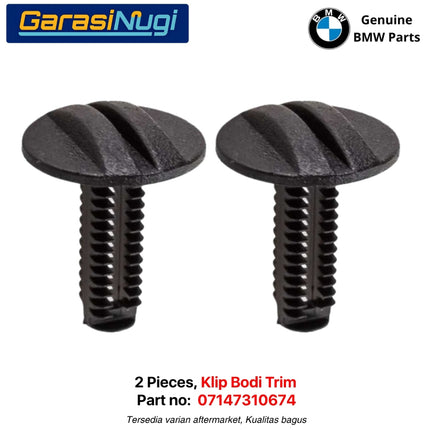 Plug In Retainer Clip Universal BMW 07147310674 Klip Pengunci Bodi Dan Trim Original