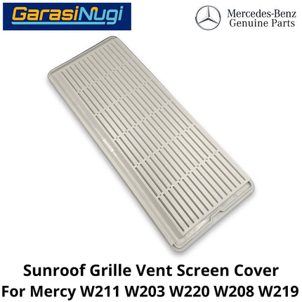 Sunroof Grille Mercy W211 W203 W220 W140 Vent Screen Cover Penutup Kisi Ventilasi Atap E200 C200 CLK
