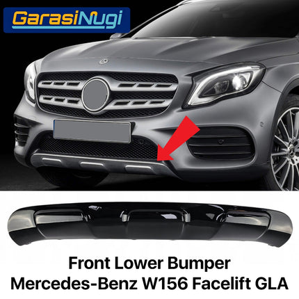 Front Lower Bumper Mercy W156 X156 Penutup Bemper Depan Belakang GLA