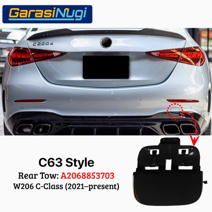 Lubang Towing Bumper Tow Derek Cover Mercy W206 Mercedes C300 C350