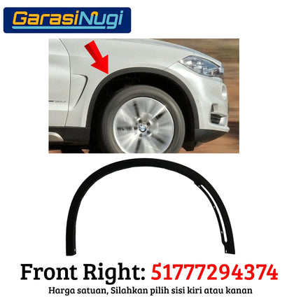 Penutup Lengkungan Roda BMW F15 Wheel Arch Fender Guard Molding X5