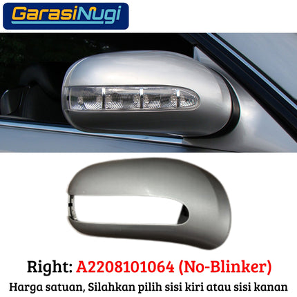 Cover Kaca Spion Mercy W220 Mirror Outer Frame Original S-Class 1998-2005