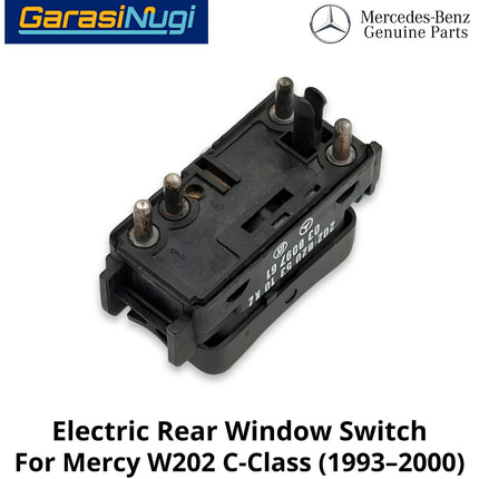 Electric Rear Window Mercy W202 Control Switch Tombol Saklar Kontrol Elektrik Jendela Belakang C200
