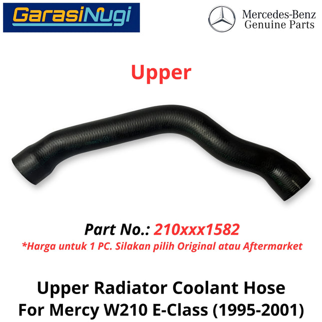 Engine Radiator Mercy W210 Cooling Hose Struktur Selang Pendingin Mesin Otomatis Mercedes E230 E320 M104