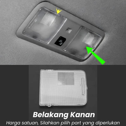 Reading Lamp Toyota Camry XV50 Lampu Baca Depan & Belakang 2012-2017