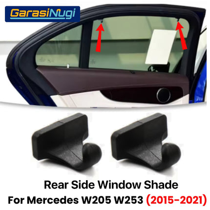 Rear Bracket Sunshade Mercy W205 W253 Klip Pengait Tirai Pintu Belakang C300 GLC