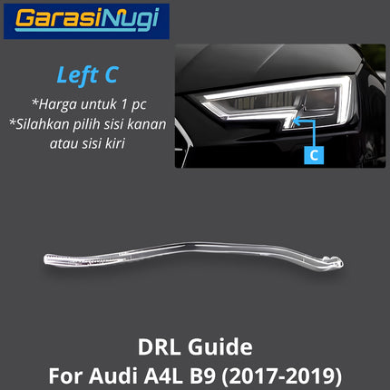 DRL Guide AUDI A4L B9 LED Eyebrow Light Lampu Sein Alis 2017-2019