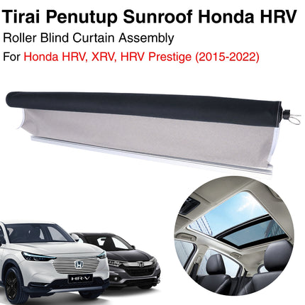 Roller Blind For Honda HRV XRV Sunroof Curtain Assembly Tirai Penutup 2015 - 2022