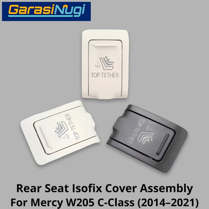 Car Seat ISOFIX Mercy W205 Switch Cover Assembly Penutup Saklar Kursi Anak Belakang Atas Mercedes C200 C300