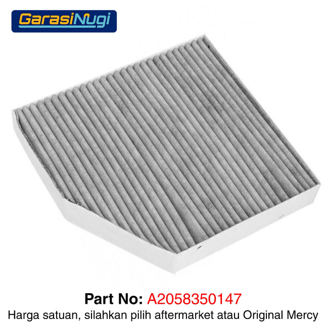 Air Filter Mercy W205 W213 X253 Saringan Udara AC Kabin A2058350147 C250 E300 GLC