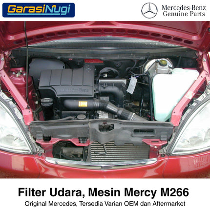Air Filter For Mercy W169 W245 Engine Intake Saringan Udara Mesin Bensin Diesel M266 OM640