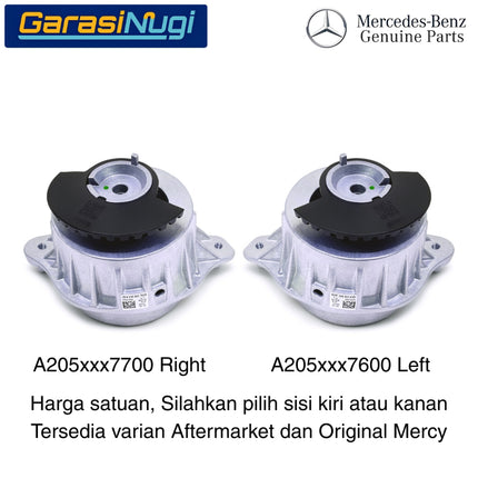 Engine Mounting Mercy W205 Rubber Bantalan Karet Mesin M274 M264