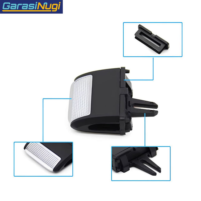 AC Vent Grille Clip For Mercedes W167 X167 Slider Pegangan Klip Pre FL GLE GLS