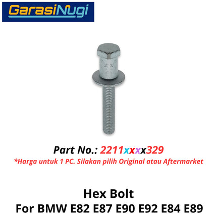 Hex Bolt For BMW E90 E84 E87 Flange Nut Engine Mount N43 N45 N46 Baut dan Mur 118 320 X1