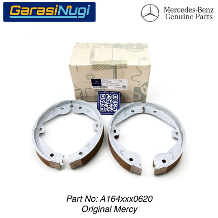 Brake Shoe For Mercedes W164 X164 W251 Kampas Rem Parkir SET Rear Wheel ML350 GL300