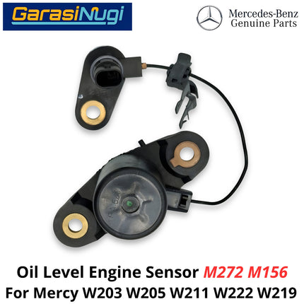 Oil Leveling Mercy W203 W205 W222 W219 Sensor Level Oli Mesin M272 M276 Mercedes C200 CLS