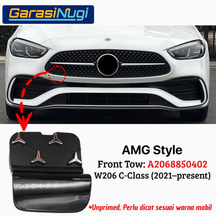 Lubang Towing Bumper Tow Derek Cover Mercy W206 Mercedes C300 C350