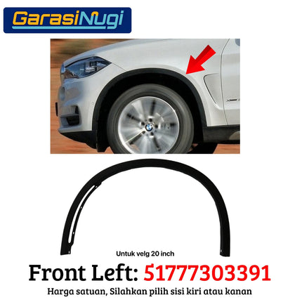 Penutup Lengkungan Roda BMW F15 Wheel Arch Fender Guard Molding X5