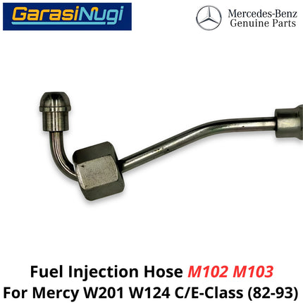 Fuel Injection Mercy W201 W124 Hose Selang Saluran Bahan Bakar Mercedes C200 E230 M102 M103