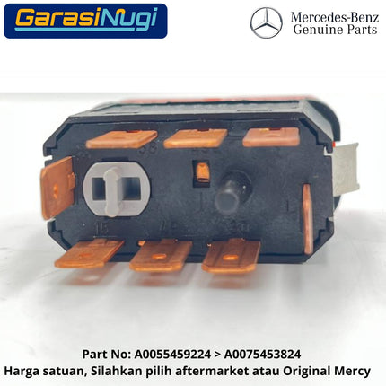 Hazard Light Switch Truck Mercy Axor Actros Atego Saklar Lampu Darurat 8 Pin A0055459224