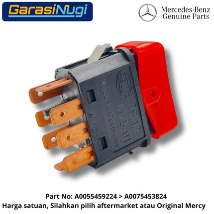 Hazard Light Switch Truck Mercy Axor Actros Atego Saklar Lampu Darurat 8 Pin A0055459224