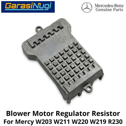 Heater Blower Mercy W203 W211 W219 R230 Motor Resistorp Pengatur Aliran Kipas Udara C200 E200 SL