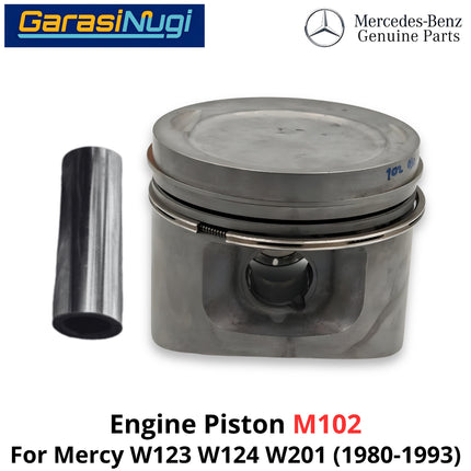 M102 Std Engine Piston Mercy W123 W124 W201 95,50 mm Kompresi Rendah Dengan Ring 1020300038 E230