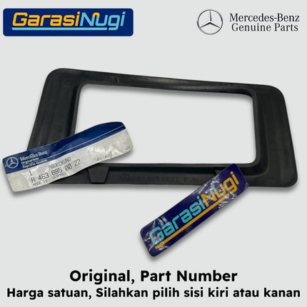 Fog Trim For Mercy W463 Bingkai Lampu Kabut Original G500 1st Gen