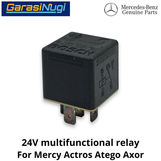 24V Multifungsional Mercy Truck Actros Atego Axor Relay Multifungsi 0035459605 Original Mercedes