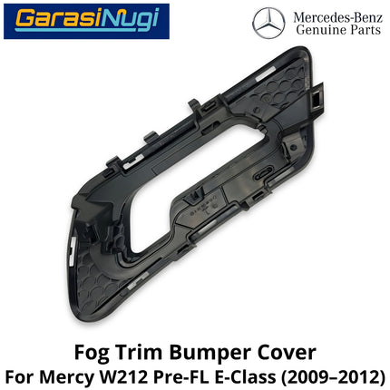 Fog Trim Mercy W212 Pre-FL AMG Bumper Strip Grille Chrome Original Mercedes E200
