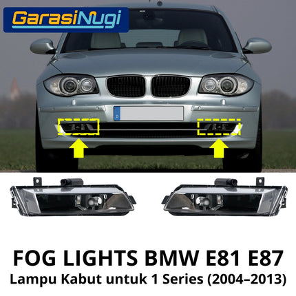 Fog Lights For BMW E81 E87 Lower Lampu Kabut Depan 120
