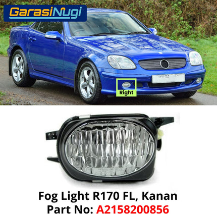 Fog Lights Mercy R170 W210 Lampu Kabut Bumper Depan Mercedes E230 SLK