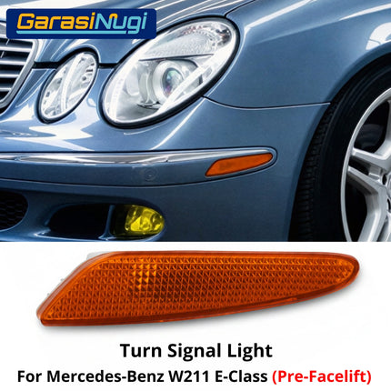 Mercedes W211 Side Marker Lights Lampu Sein Samping Turn Signal E240 E280