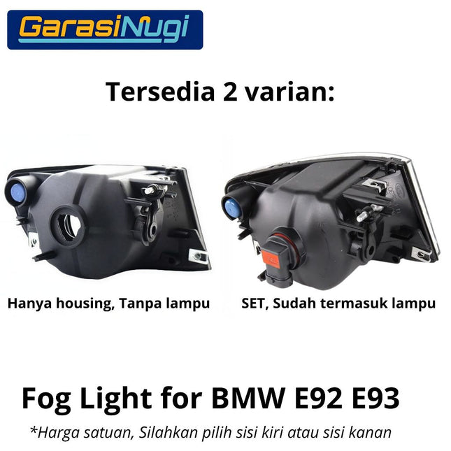 Fog Light For BMW E92 E93 Lower Lampu Kabut Depan 335 340