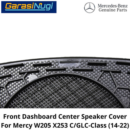 Front Speaker Mercy W205 X253 Dashboard Cover Tutup Speaker Tengah Depan Dasbor C200 GLC