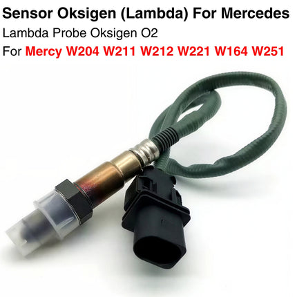 Sensor Oksigen For Mercy W204 W211 W212 Katalis Lambda Oxygen Knalpot Catalytic C200 E300