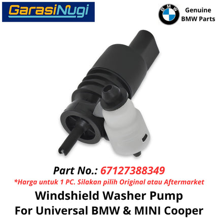 Windshield Washer Universal BMW/MINI Pump Actuator Pompa Cairan Pembersih Kaca Depan